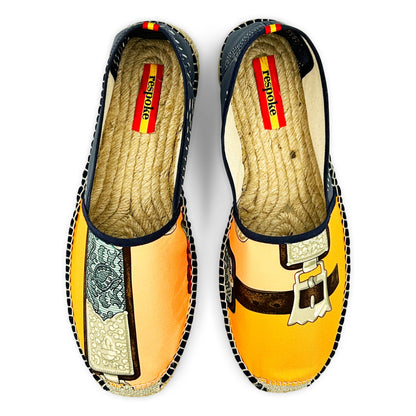TIBET GOYA Grey Classic Espadrilles