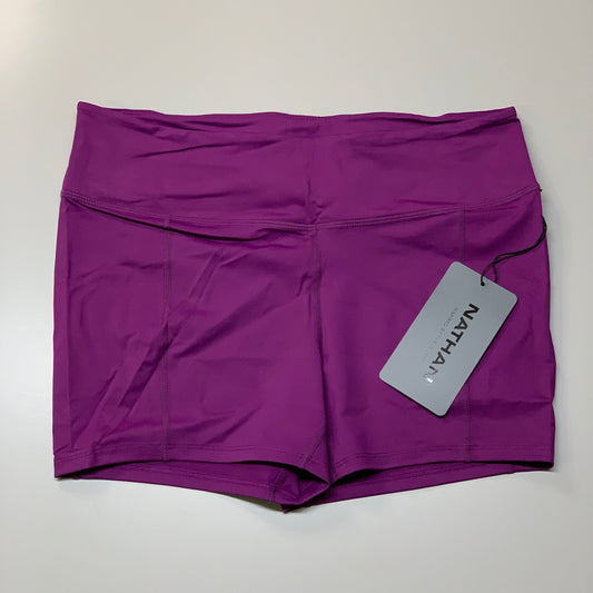 NATHAN Interval 3" Inseam Bike Short Women's Plum Size XL NS51040-70030-XL