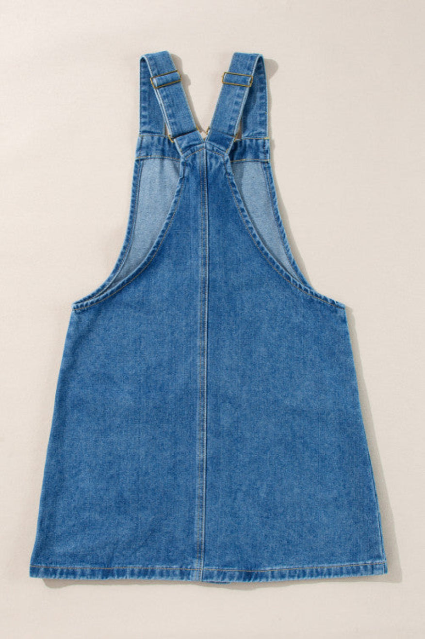 Denim Jumper Dress