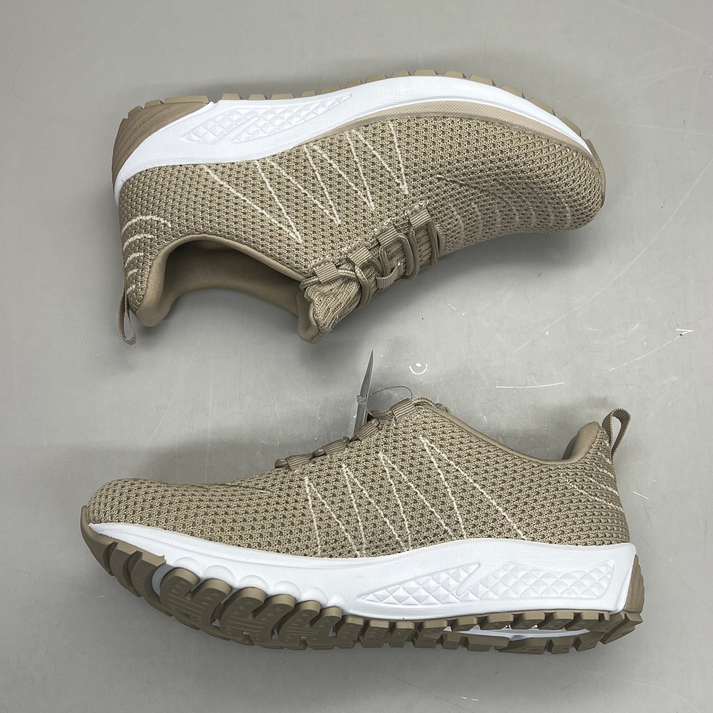 PROPET Tour Knit Double Insoles Ortholite Shoes Women's Sz 8 W(D) Sand WAA112M