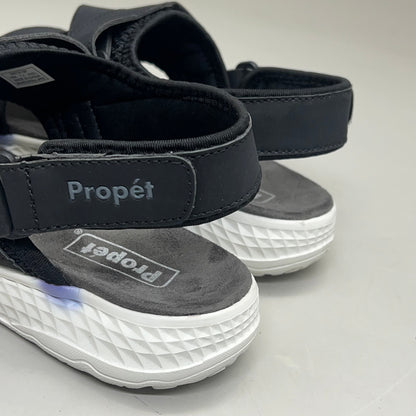 PROPET Travel Activ Sport Lightweight Women's Sz 9 M(B) Black/White As-is WST013P