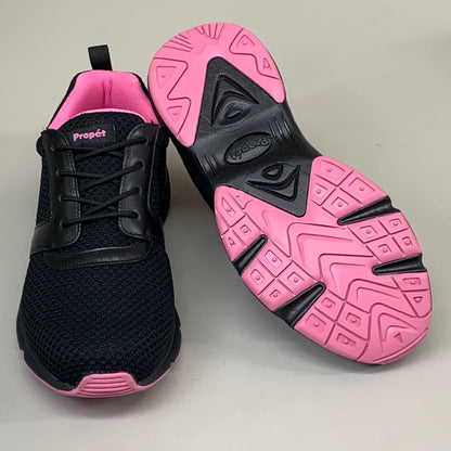 PROPET Stability X Lace Up Sneaker Shoes XX(4E) Women's SZ 10.5 Black/Berry WAA032MBBYE-10H