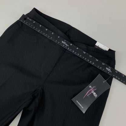 MULTIPLES Narrow Leg Pant  Petite Women's Sz 6 Black M2604P