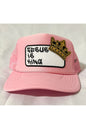 Jesus is King patch trucker hat -clearance