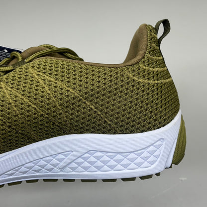 PROPET Tour Knit Double Insoles Ortholite Shoes Women Sz 11 XX(4E) Olive WAA112M