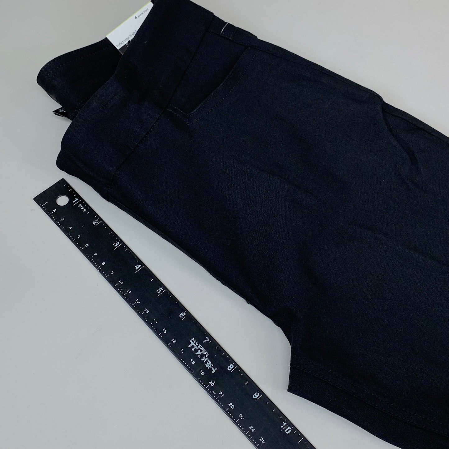 MULTIPLES Ankle Pants Petite Women's Sz 4 Black M30719PM
