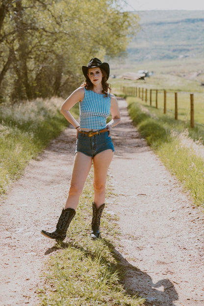 The Ashley Denim Shorts