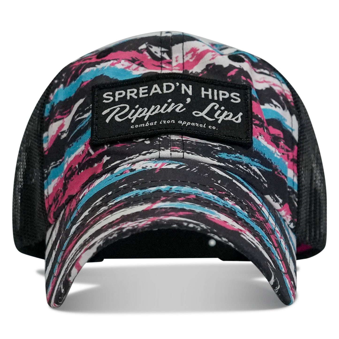 Spreadin' Hips and Rippin' Lips Patch Ripstop Snapback