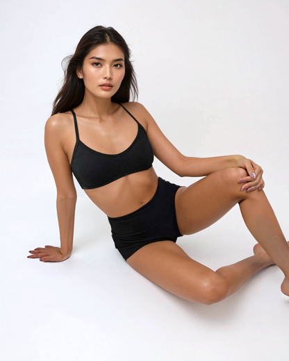 Boyshort - CloudRib™ Black
