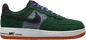 NIKE AIR FORCE 1 HALLOWEEN SHAGGY GREEN SIZE 3Y NEW