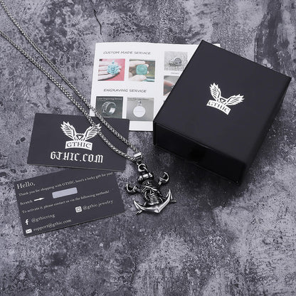 Death Pirate Stainless Steel Pendant