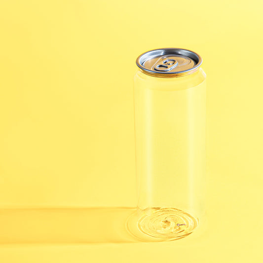 Clear Beverage 16 oz cans
