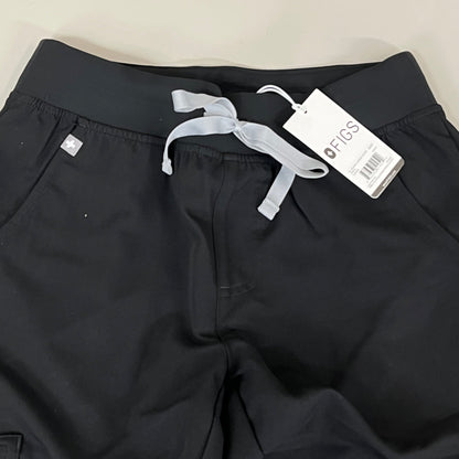 FIGS Zamora Jogger Scrub Pants Women's Sz XXST (Tall) 31" Inseam Black 1000208