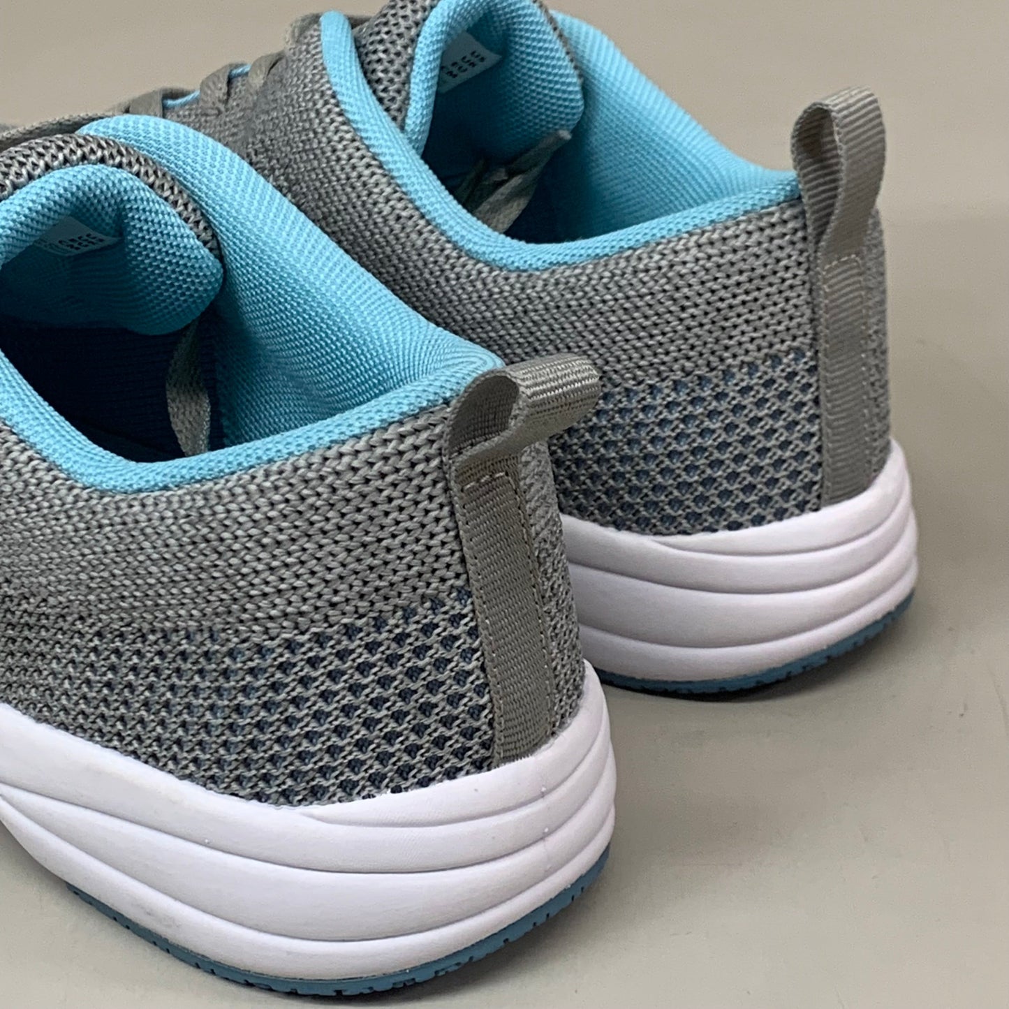 PROPET Washable Walker Evolution Shoes M(B) Women's SZ 9 LT Grey/LT Blue WCS012MGLBM-09