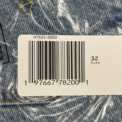 LEVIS Recrafted Icon Skirt Mid Rise Original Women's Sz 32 Novel Notion Med Wash