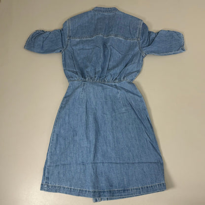 VERONICA BEARD Jeans Women's Dunn Mini Dress Sz-00 Iceberg J24067101286IC