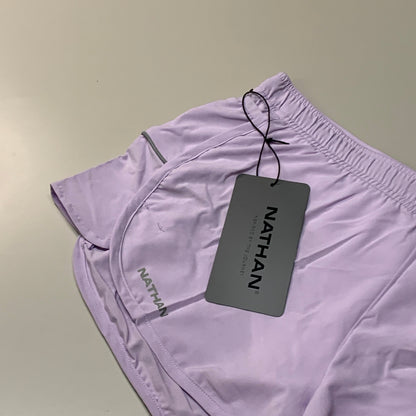NATHAN Essential Short 2.0 Women's Lilac Breeze Size L NS51400-70036-L