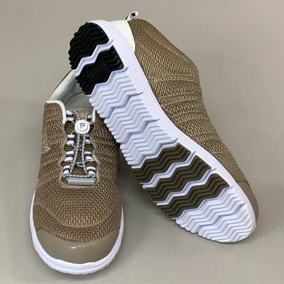 PROPET Travel Walker II Sneaker Shoes Women's SZ 7.5 Taupe Mesh W3239T-W-07H
