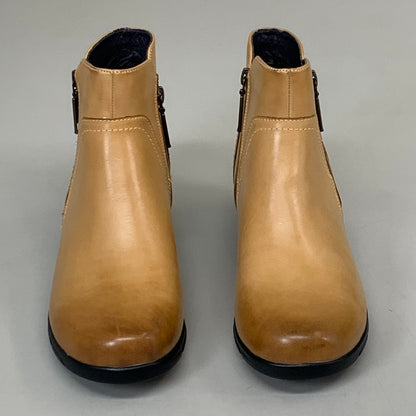 PROPET Waverly Leather Walking Ankle Boot Women's SZ 8 Tan WFX085LTANM-08