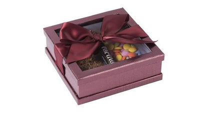 Purple Gift Box With Snap Closure 6 Pack 5.9"X5.9"X1.8"