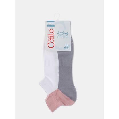 Cotton Ankle Socks Conte Active - With a "Tongue" 393