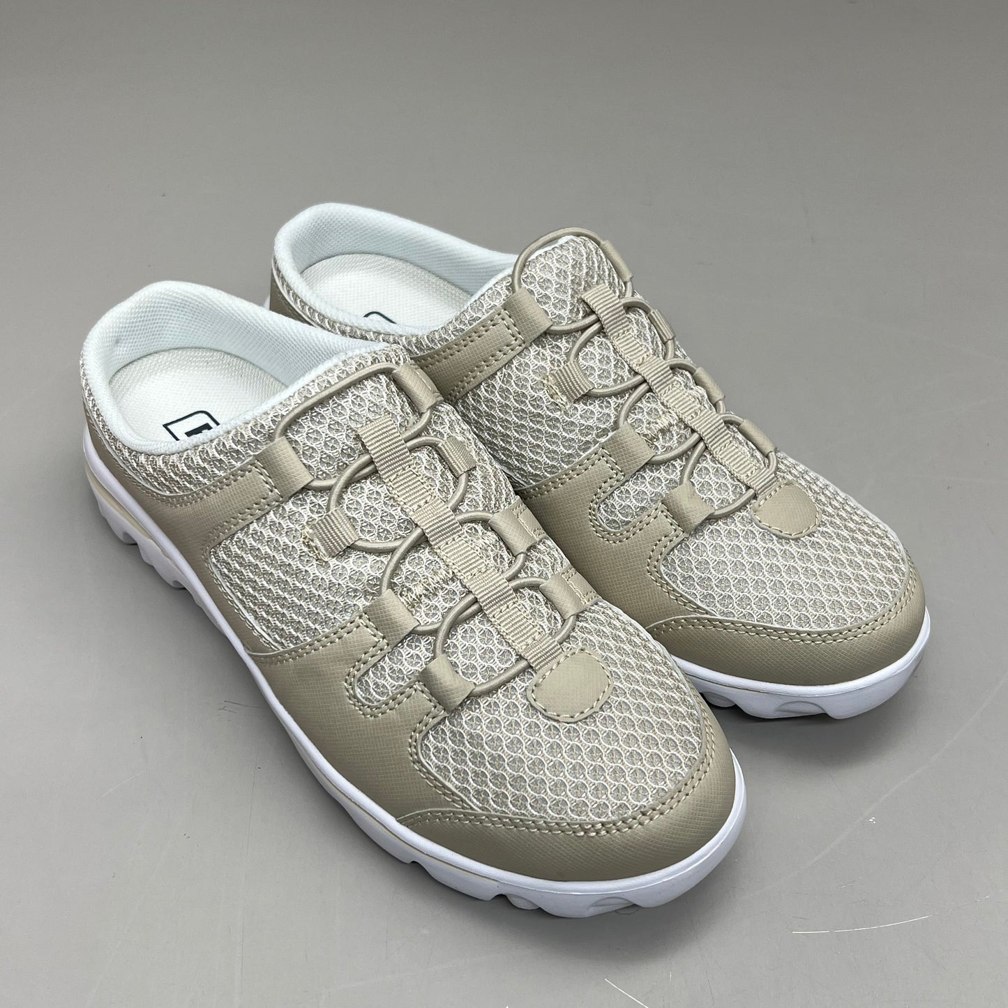 PROPET Travel Activ Slide Breathable 2 Tone Mesh Women's Sz 6 M(B) Sand WAT011M