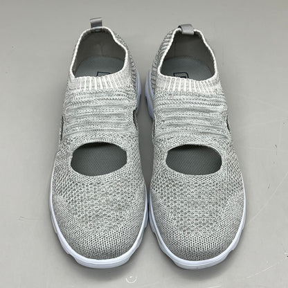 PROPET Travel Activ Avid Knit Shoe Women's Sz 9.5 Width M(B) Light Grey WAT064M