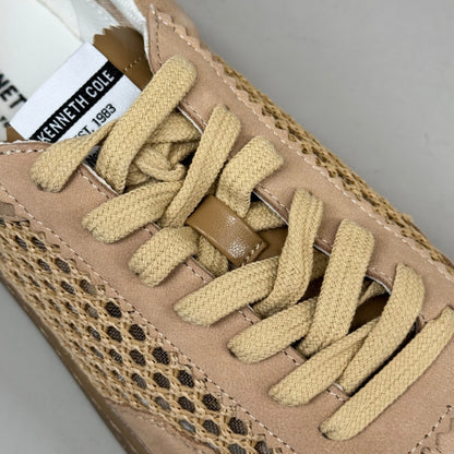KENNETH COLE Sam Raffia Mesh Sneaker Women's Sz 10 Natural Mesh KL23SAM07