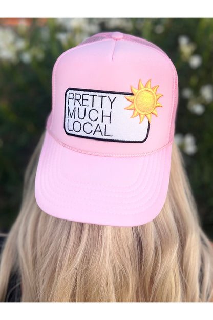 Pretty Much Local patch hat -clearance