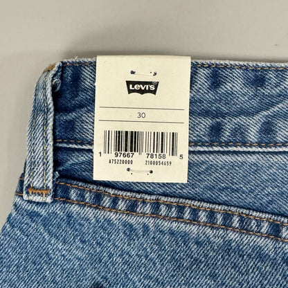 LEVIS Recrafted Icon Skirt Mid Rise Original Women's Sz 30 Novel Notion Med Wash