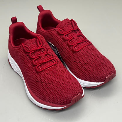 PROPET Tour Knit Double Insoles Ortholite Shoes Women Sz 8.5 W(D) Red WAA112M