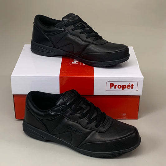 PROPET Washable Walker Lace-up Sneaker Shoes Women's SZ 11 SR Black W3840SB-N-11