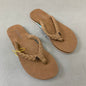 COBIAN Braided Pacifica Sandals Women's SZ 6, EU 41 TAN BBP23-230-6