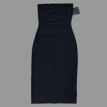 NORMA KAMALI Strapless Dress To Knee SZ M/38 Black KK4253PL097001 (New)