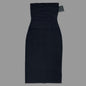NORMA KAMALI Strapless Dress To Knee SZ M/38 Black KK4253PL097001 (New)