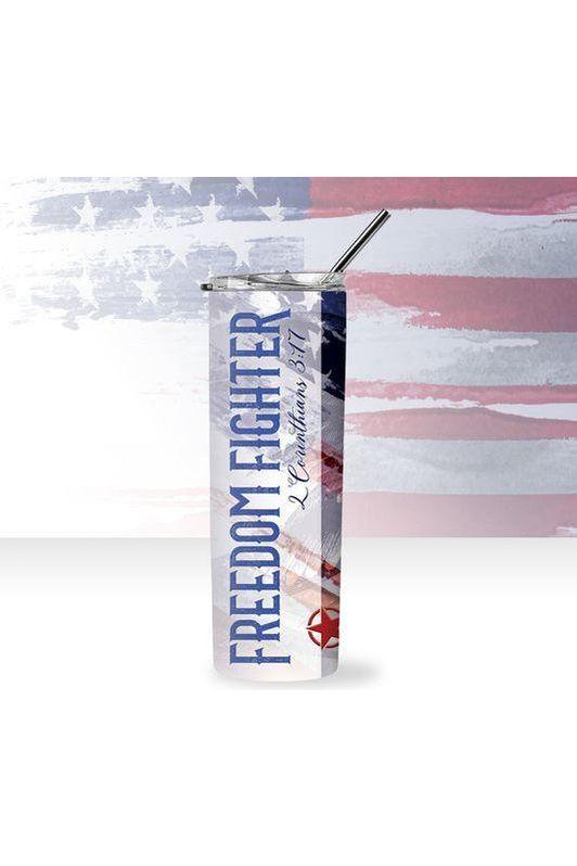 Freedom Fighter Drink Tumbler