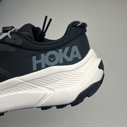 HOKA Transport Hiking & Walking Sneaker Women's Sz Regular 6B Black 1123154