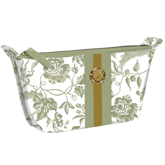 Green Climbing Rose Small Cosmetic