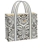 Damask Noire Tote Bag