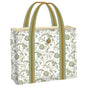 Green Climbing Rose Tote Bag