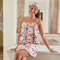 Floral Pop Spa Wrap and Headband Set | Bath Body Towel Shower