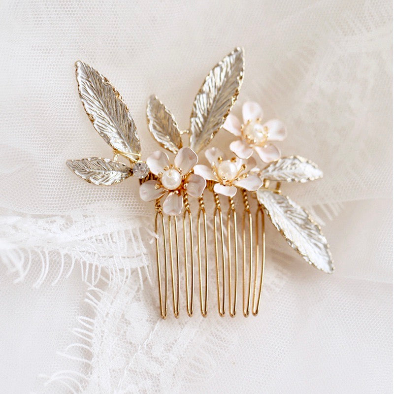 Cersei - Romantic Bridal Hair Comb and Pins Set