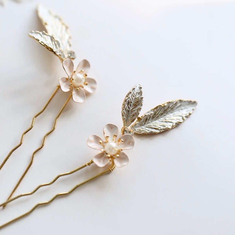 Cersei - Romantic Bridal Hair Comb and Pins Set