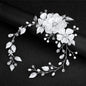 "Enola" - Floral Wedding Headband / Hair Vine - Available in Silver and Gold