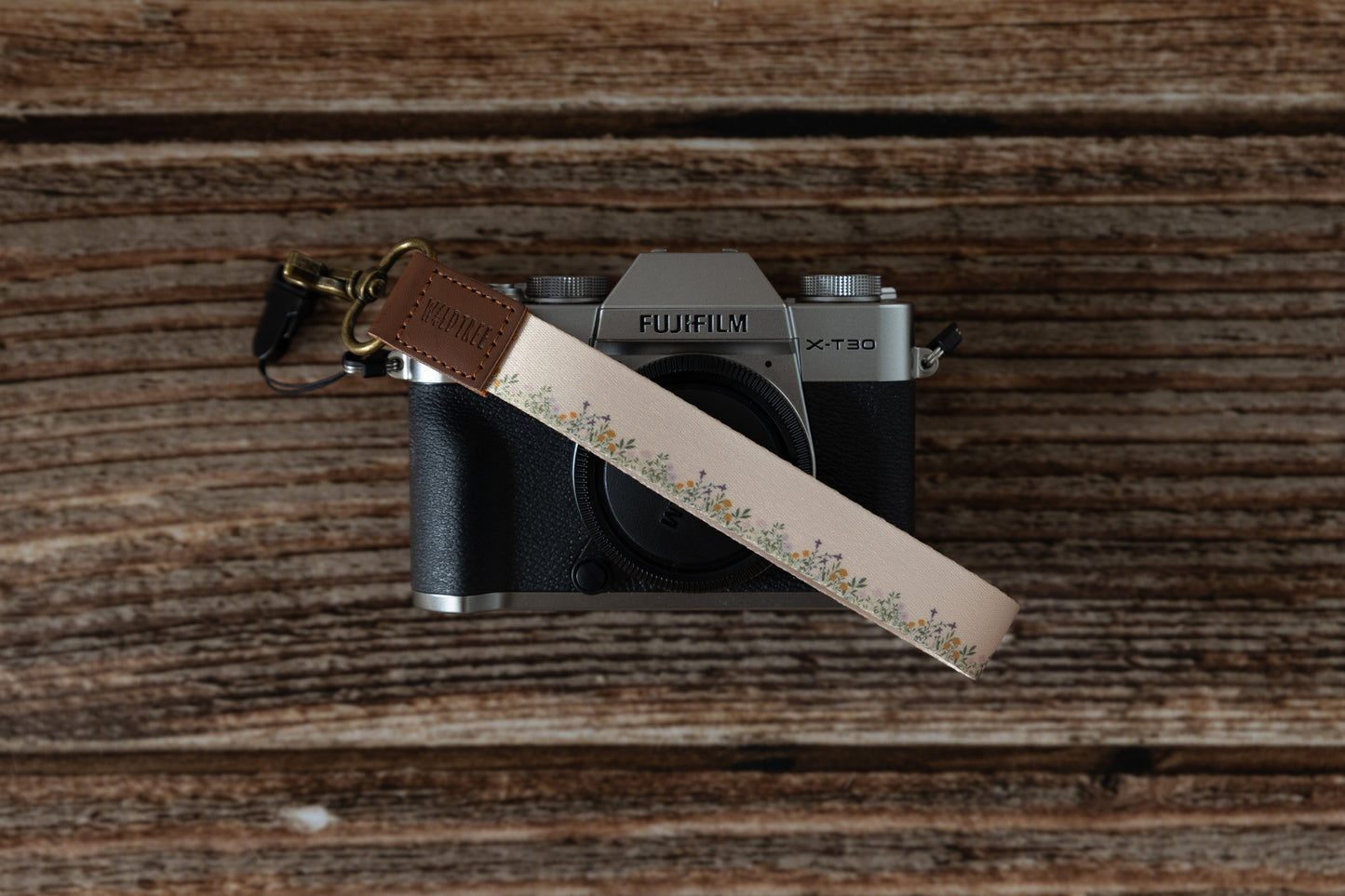 Flower Field Wristlet Keychain