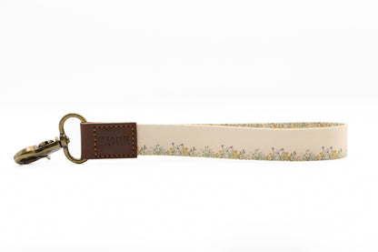 Flower Field Wristlet Keychain