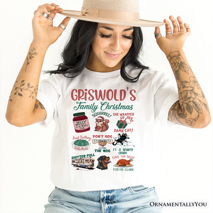 Griswold’s Family Christmas T-Shirt, Funny Retro Vacation Movie Quote Tee
