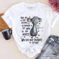 Funny Mouse Sarcastic T-Shirt, Who Ties Your Shoelaces Humor Quote Tee