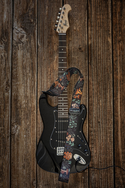 Forest Foliage Guitar Strap