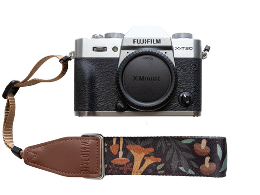 Forest Foliage Camera Wrist Strap